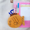 Cute Plush Snapper Fish Coin Purse Wristlet Wallet ATHLEXES