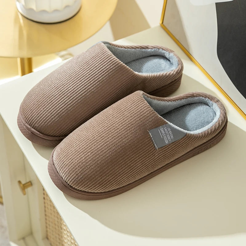 CozyFluff Plush Winter Slippers for Couples ATHLEXES