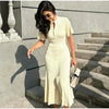 Elegant Summer Knit Dress for Women 2025 ATHLEXES