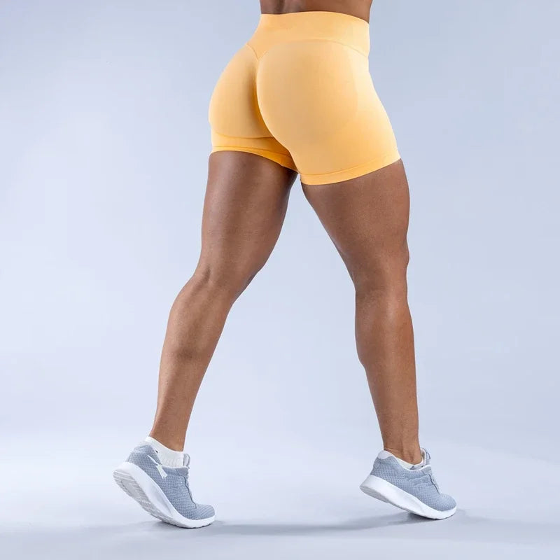 SleekFit Seamless Yoga Shorts for Active Women ATHLEXES