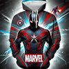SpiderMan & Captain America 3D Print Oversized Hoodie ATHLEXES