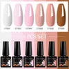 NailArt Pro 6pc UV Gel Polish Kit for Manicure ATHLEXES