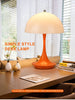 LED mushroom small table lamp portable USB charging dimmable flower bud lamp bedroom bedside lamp ATHLEXES