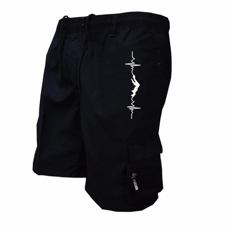 Summer New Five-Point Cargo Shorts for Men ATHLEXES