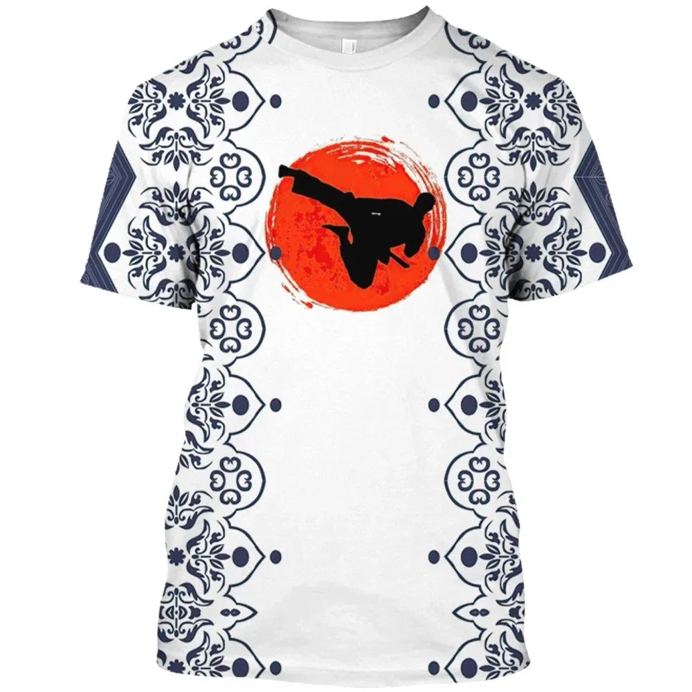 Karate Spirit 3D Men's Quick-Dry Training Tee ATHLEXES