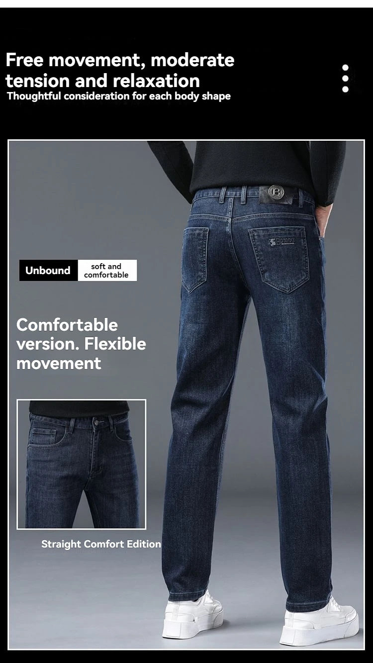 Choly Men's Slim Fit Stretch Jeans ATHLEXES