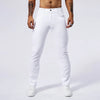 Urban Style Slim Fit White Denim Jeans ATHLEXES