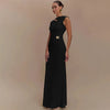 Elegant Backless Long Dress for Women ATHLEXES