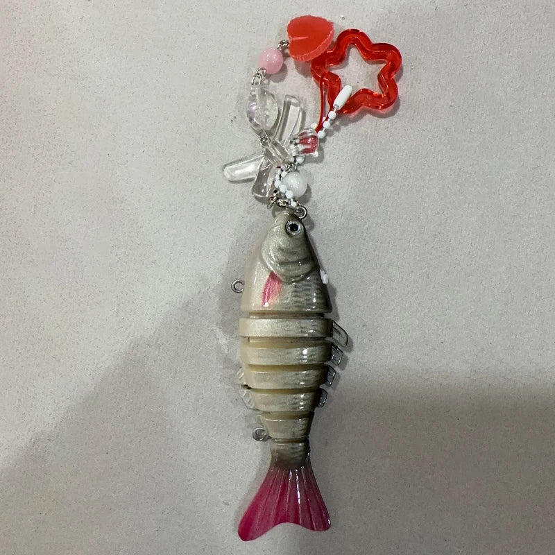 Catchy Fish Keychain for Fishing Enthusiasts ATHLEXES