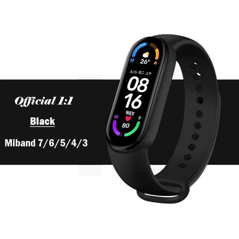 Xiaomi Mi Band Silicone Sport Watch Strap ATHLEXES