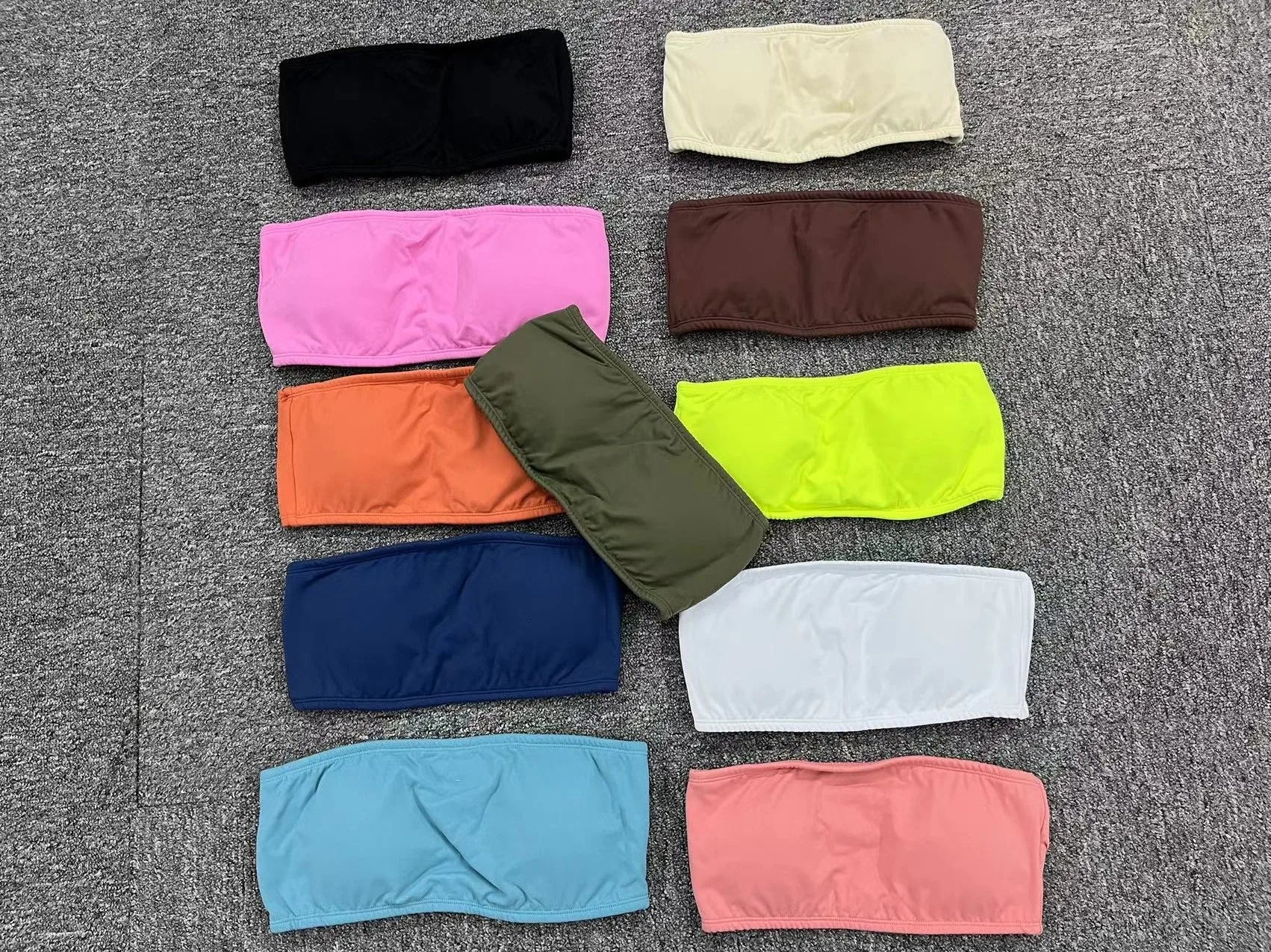 ZEEHOOH Breathable Yoga Strapless Sports Top ATHLEXES
