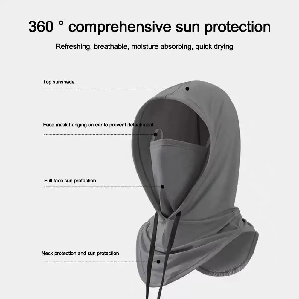 BreezeGuard UV Protection Full Face Mask ATHLEXES