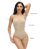 Super Sale V Neck Spaghetti Strap Bodysuit Compression Body Suits Open Crotch Shapewear Slimming Body Shaper Smooth Out Bodysuit ATHLEXES