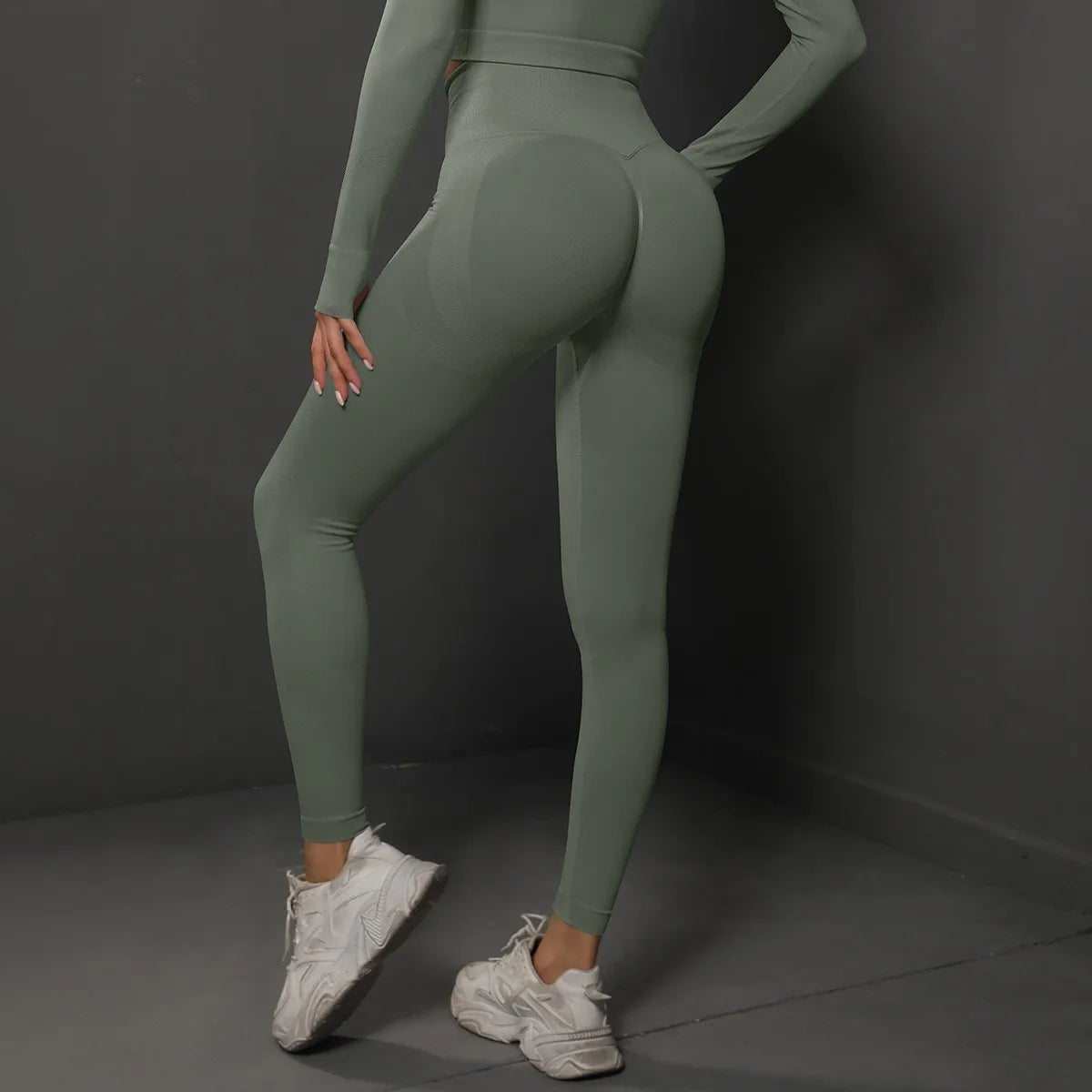 SculptFit High Waist Seamless Yoga Leggings ATHLEXES