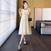 Chic Summer Maternity A-Line Midi Dress ATHLEXES