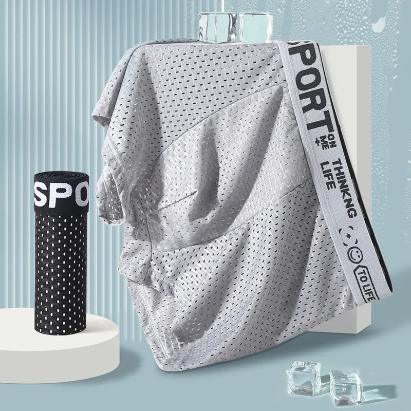 UltraComfort Mesh Boxer Shorts for Men ATHLEXES