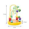 Montessori Wooden Roller Coaster Bead Maze for Toddlers ATHLEXES