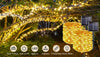 Luxe Solar Fairy Curtain Lights for Garden Events ATHLEXES