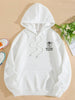 Chic Cat Print Hoodie for Women ATHLEXES