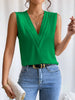 Elegant V Neck Multi-Layered Women's Vest Top ATHLEXES