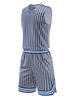 Custom Stripe Basketball Jersey Set for All Ages ATHLEXES
