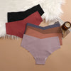 4PC Women Seamless Briefs Sexy V-Waist Underwear Set ATHLEXES