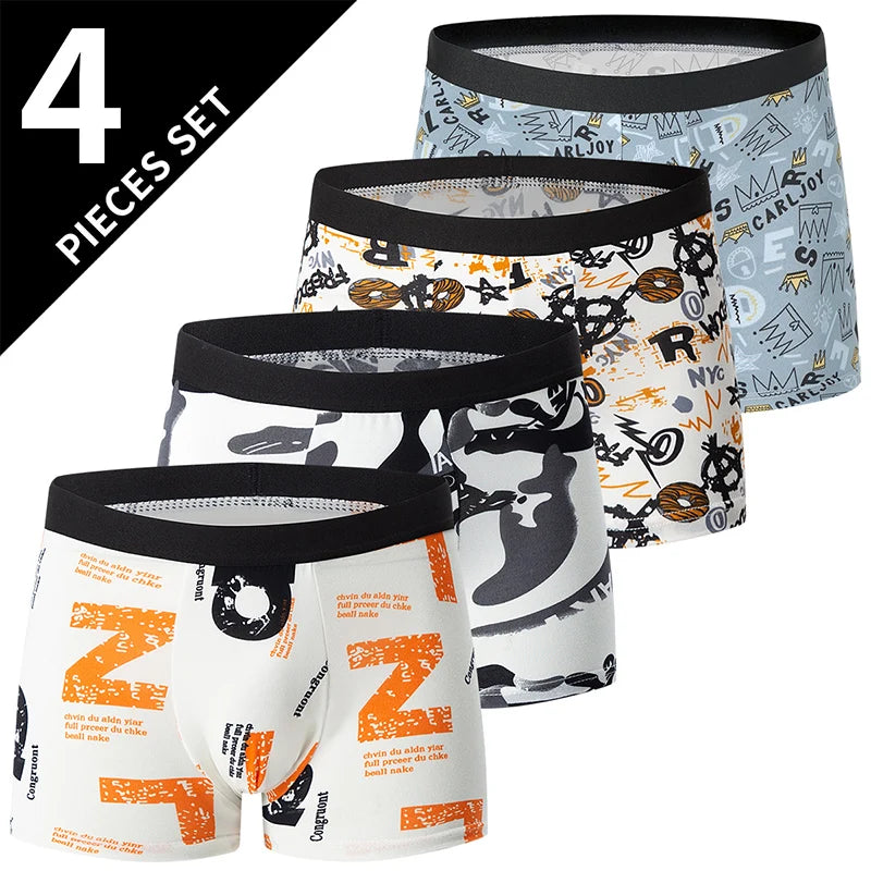 LuxStyle Printed Boxer Shorts for Men ATHLEXES