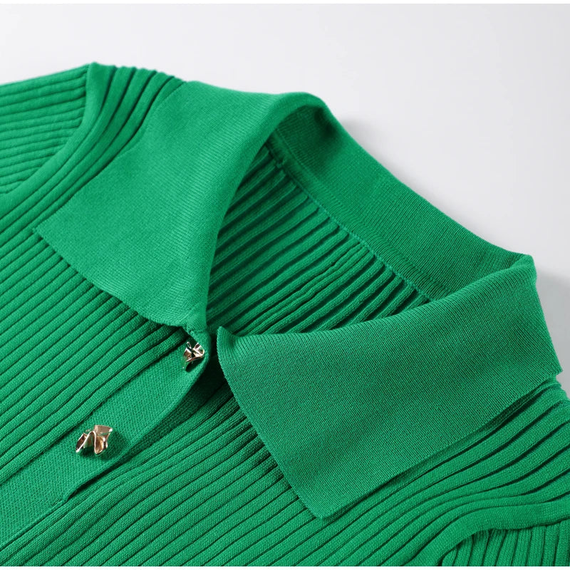 Elegant Summer Knit Dress for Women 2025 ATHLEXES