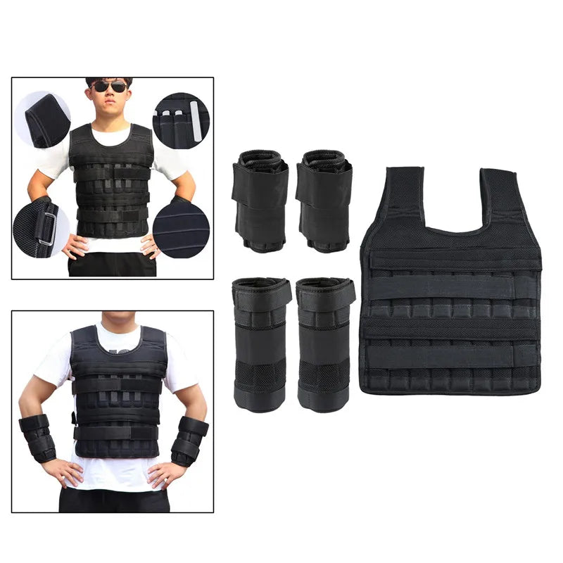 Premium Adjustable Weight Vest for Strength Training ATHLEXES