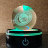 Galactic Wonders 3D Crystal Planet Sphere Decor ATHLEXES