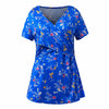 Chic Dot Nursing Tee for Moms Plus Size S-2XL ATHLEXES