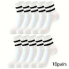 Premium Men's Striped Casual Socks Set ATHLEXES