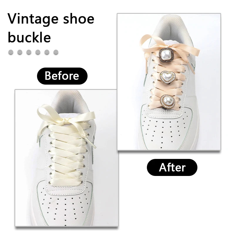 GlamourGem Flower Rhinestone Shoelace Charms ATHLEXES