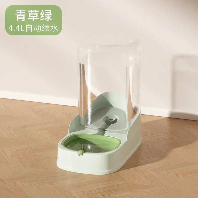 New Pet Cat Large Capacity Water Food Automatic Feeder Drinking Water Supplies Food Container Water Dispenser Dry Wet Separation ATHLEXES