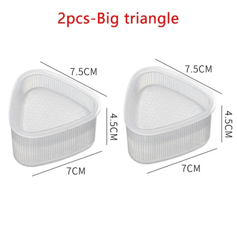 SushiCraft Triangle Mould Set for Onigiri Delights ATHLEXES