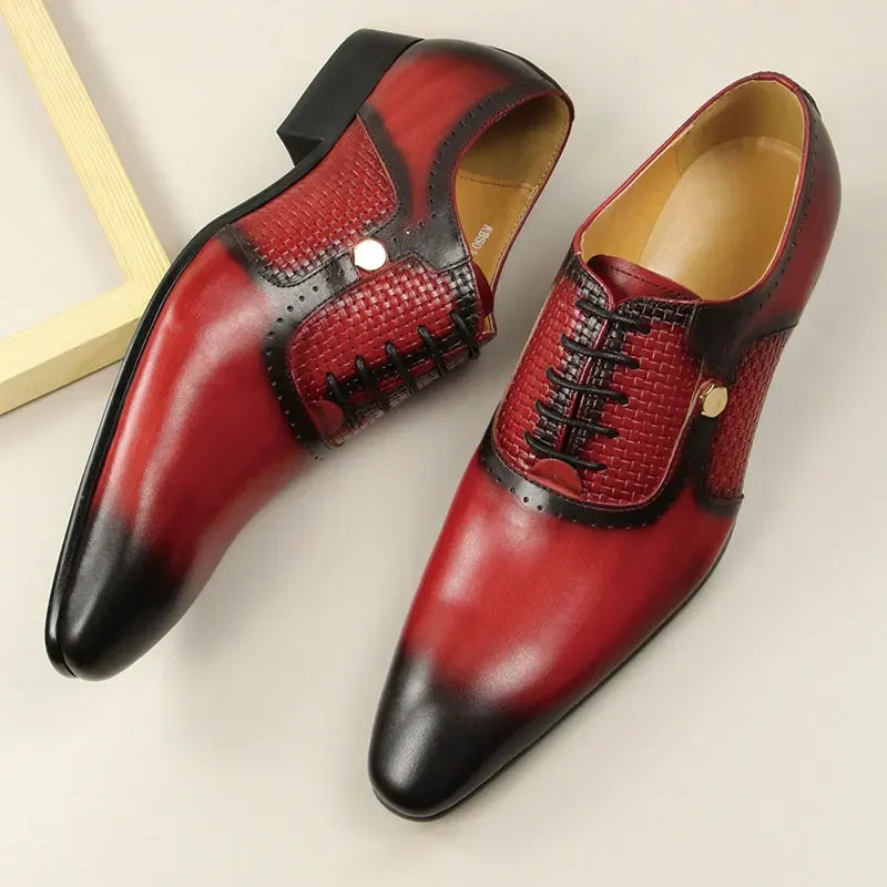 Elegant Lace-Up Oxford Shoes for Men ATHLEXES