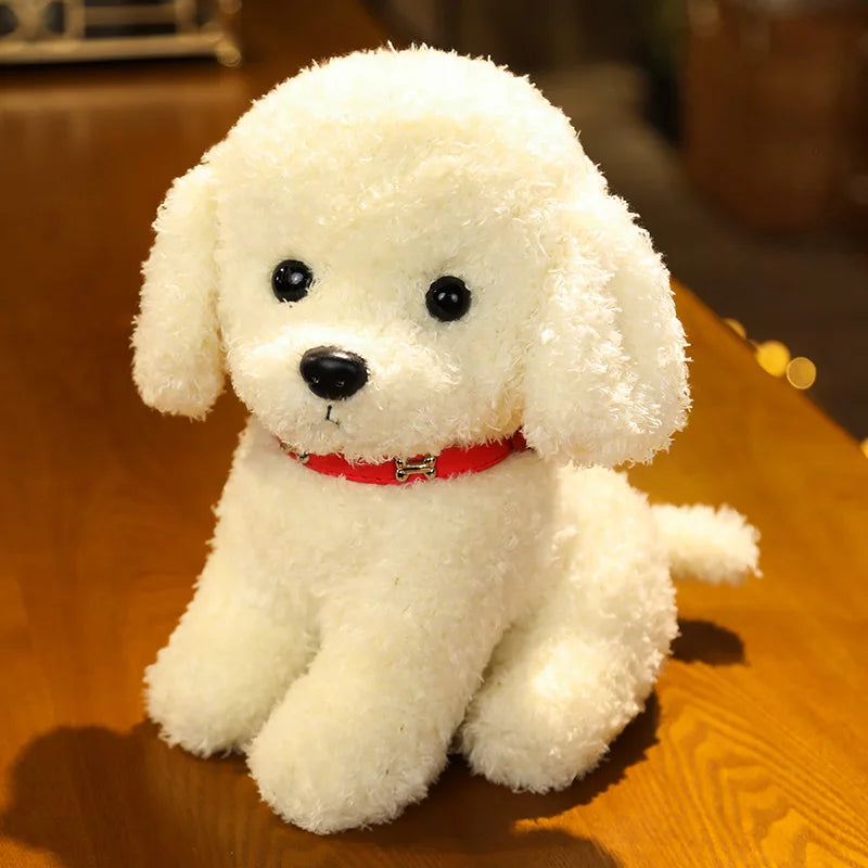 Realistic Teddy Dog Plush Toy for Kids ATHLEXES