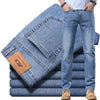 Luxury Classic Slim Fit Stretch Denim Jeans ATHLEXES