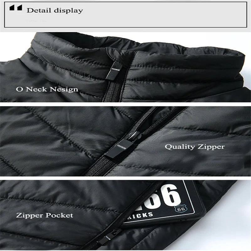9-Zone USB Electric Heated Vest ATHLEXES