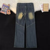 Trendy Y2K Personalized Straight Leg Casual Jeans ATHLEXES