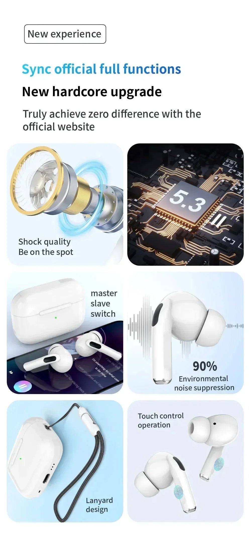 AirPro HiFi True Wireless Earbuds ATHLEXES