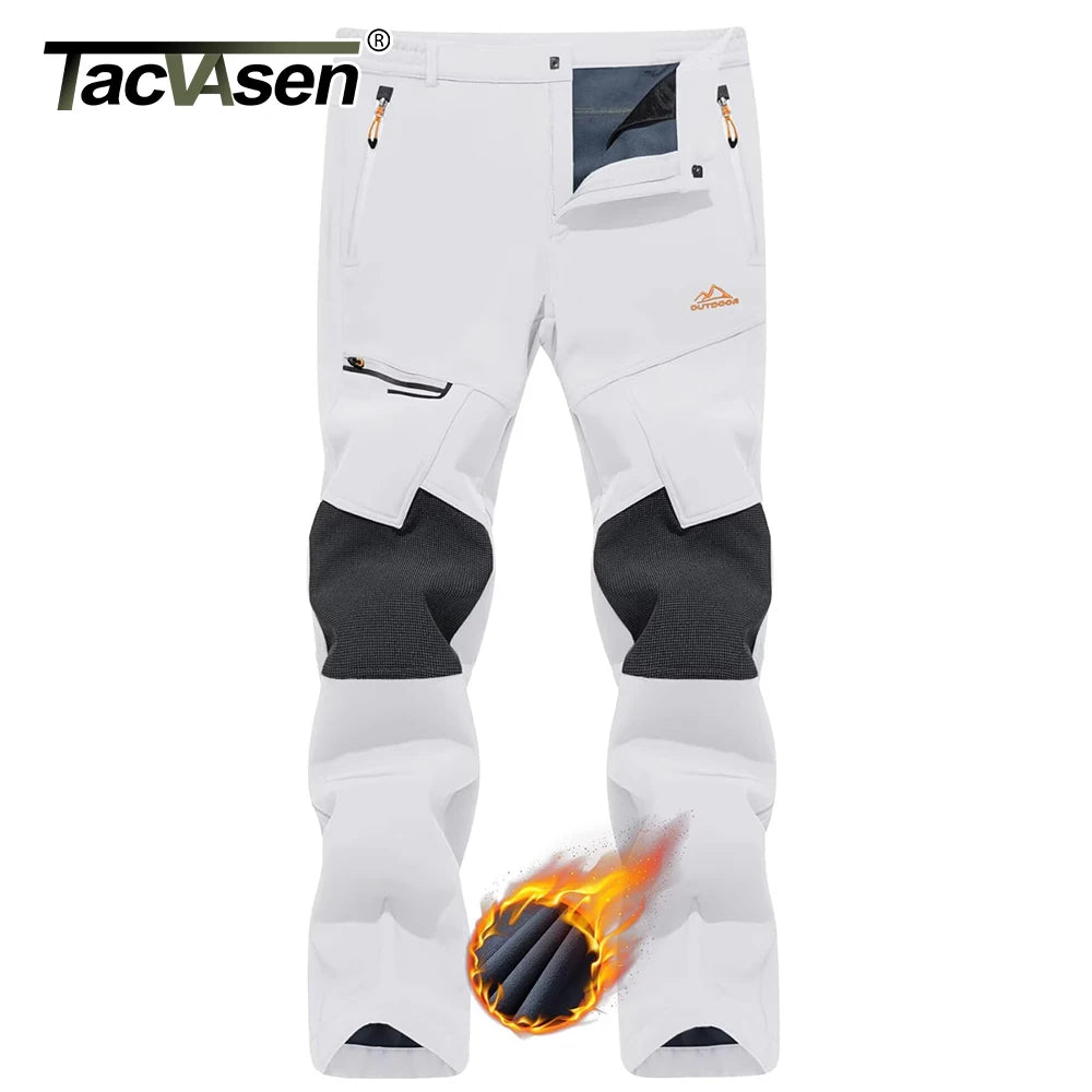 TACVASEN Men's Thermal Fleece Hiking Pants ATHLEXES