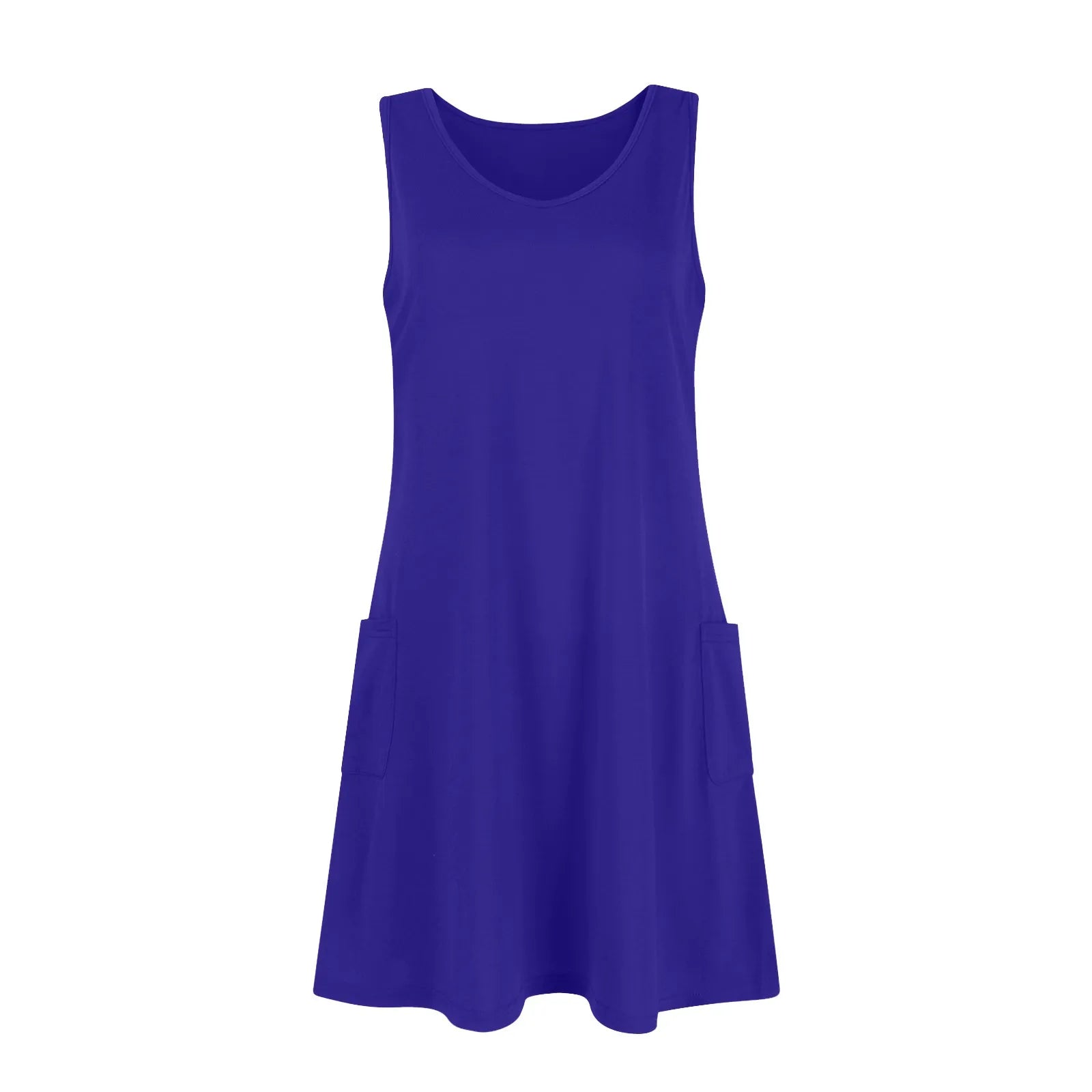 Summer Breeze Plus Size Pocket T-Shirt Dress ATHLEXES