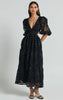 Elegant Lace Embroidered Summer Dress ATHLEXES