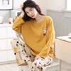 Cozy Cartoon Maternity Pajama Set for Moms ATHLEXES