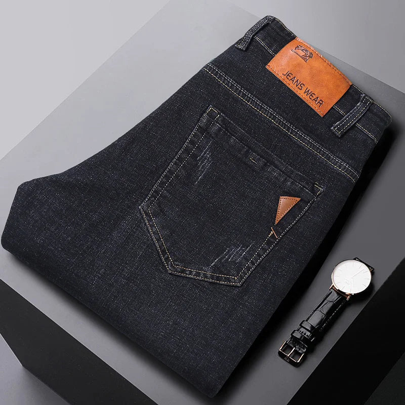 Classic Stretch Slim Fit Men's Denim Jeans ATHLEXES
