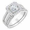 Newshe 925 Silver Luxury Bridal Ring Set for Women ATHLEXES