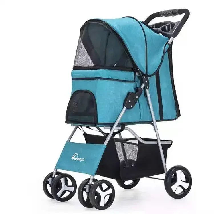 DTC-804 Portable Pet Stroller with Sunroof ATHLEXES