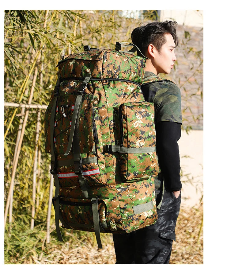 130L Adventure Ready Trekking Backpack for Men ATHLEXES