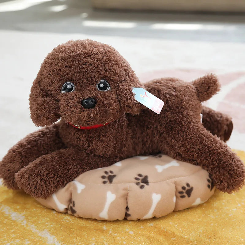 Cuddly Realistic Plush Puppy Dog Toy ATHLEXES